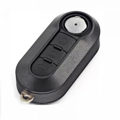 3Button Folding Remote Key 433MHz SIP22 For FIAT