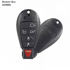 #7 Remote Key 5+1 Buttons 433MHz For Chrysle*r Cherokee 