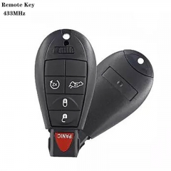 #3 Remote Key 4+1 Buttons 433MHz For Chrysle*r 