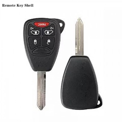 4+1 Button Remote Key Shell For Chrysle*r