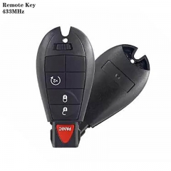 #1 Remote Key 3+1 Buttons 433MHZ For Chrysle*r Cherokee 