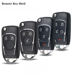 Modified Flip Remote Key Shell 2/3/4/5 Buttons For Chevrole*t Cruze Epica Lova Camaro Impala