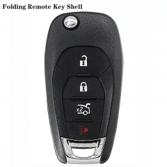 3+1Button Folding Remote Key Shell HU100 For Chevrole*t