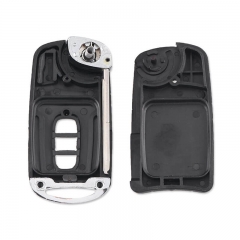 Modified Flip Folding 3 Buttons Remote Car Key Shell For Chevrole*t Captiva 2006-2009