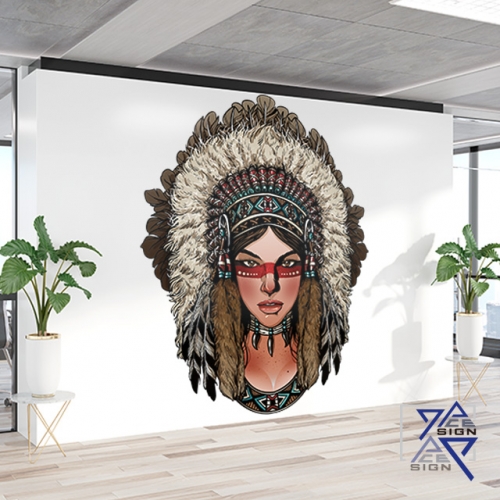 High solution Wall Graphic(From $70/SQM)