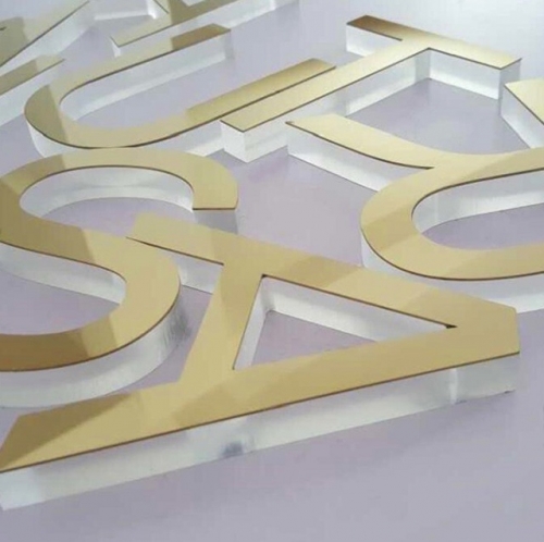 Multi Layer Engraved Letters