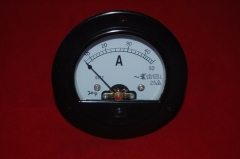 AC 0-50A Round Analog Ammeter Panel AMP Current Meter Dia. 90mm Direct Connect