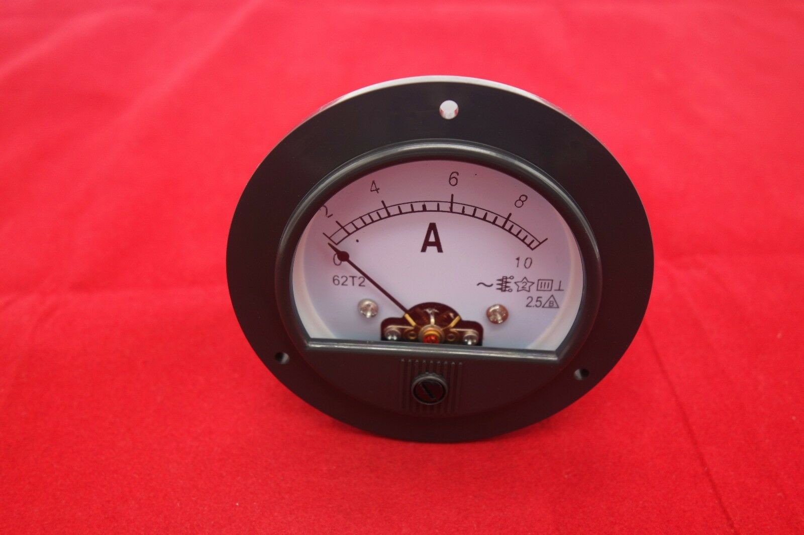 AC 0-10A ROUND Analog Ammeter Panel AMP Current Meter Dia. 90mm direct Connect