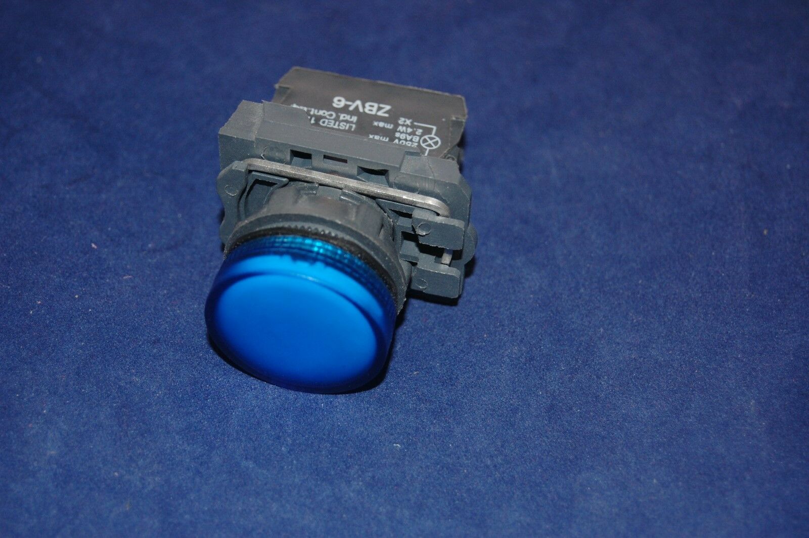 1PC 22MM XB5 BLUE Pilot light LED FITS XB5 AVJ6 12V AC/DC