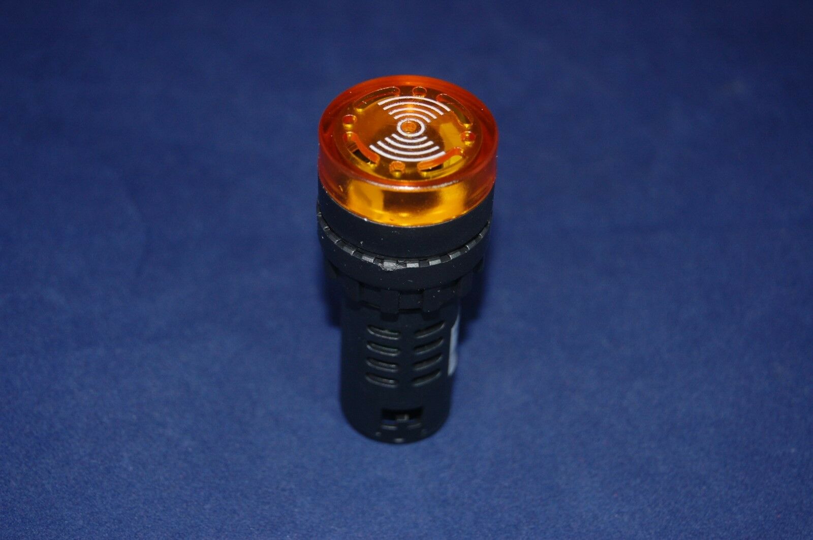 1pc 12V 22mm Flash Light Yellow LED Active Buzzer Beep Indicator  Intermittent