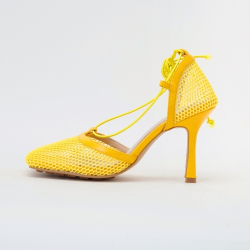 Virginia Yellow Sandals