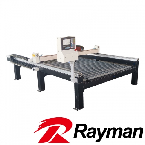 easy to disassemble table cnc plasma cutting machine with double drive