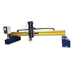 English interface gantry CNC plasma cutting machine gantry type cutter