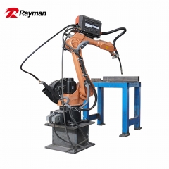 Se utiliza para la pulverización y el procesamiento del brazo robot industrial general de 6 ejes robot de soldadura manipulación del brazo, cojinete de soldadura 8KG.