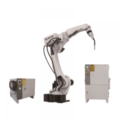 Se utiliza para la pulverización y el procesamiento del brazo robot industrial general de 6 ejes robot de soldadura manipulación del brazo, cojinete de soldadura 8KG.