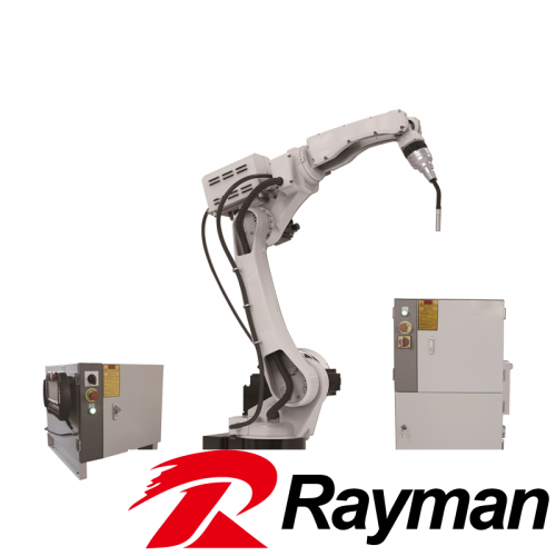 Se utiliza para la pulverización y el procesamiento del brazo robot industrial general de 6 ejes robot de soldadura manipulación del brazo, cojinete de soldadura 8KG.