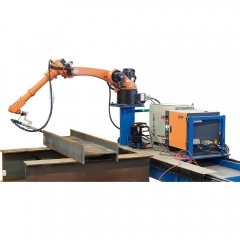 Small Economic Cost Save type automatic robotic box palletizer, servo palletising machine with 30kgs loading weight