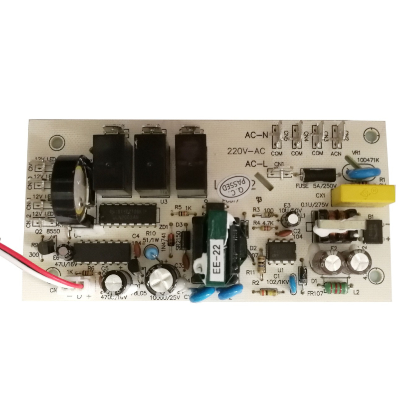 Intelligent range hood control board