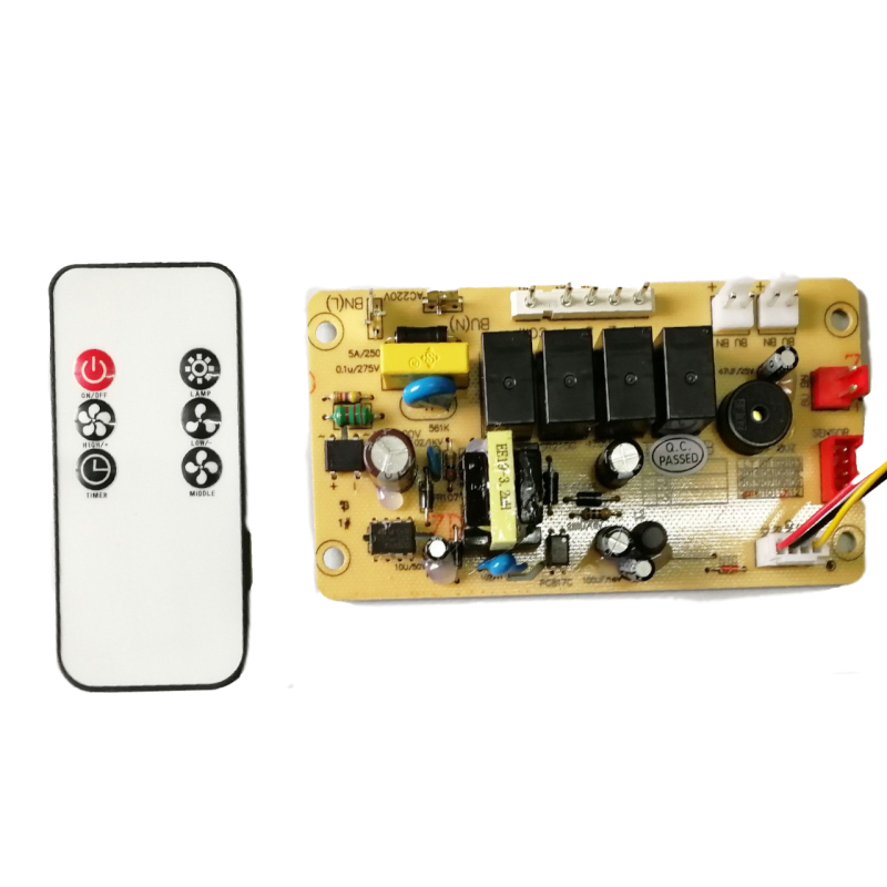 Range hood electronic control board