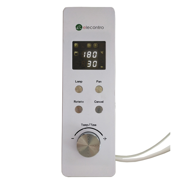 How do I use a knob mode multi-functional oven controller