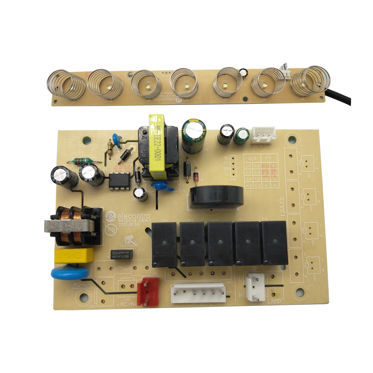 RH12 Range hood control board