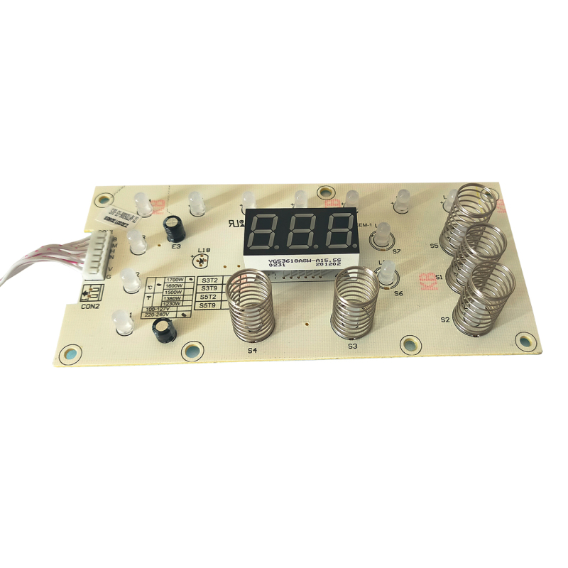 5 button touch air fryer control board