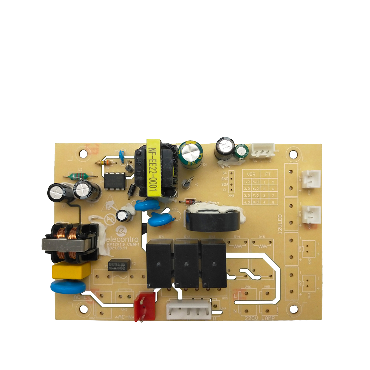 RH13 Range Hood Control Panel