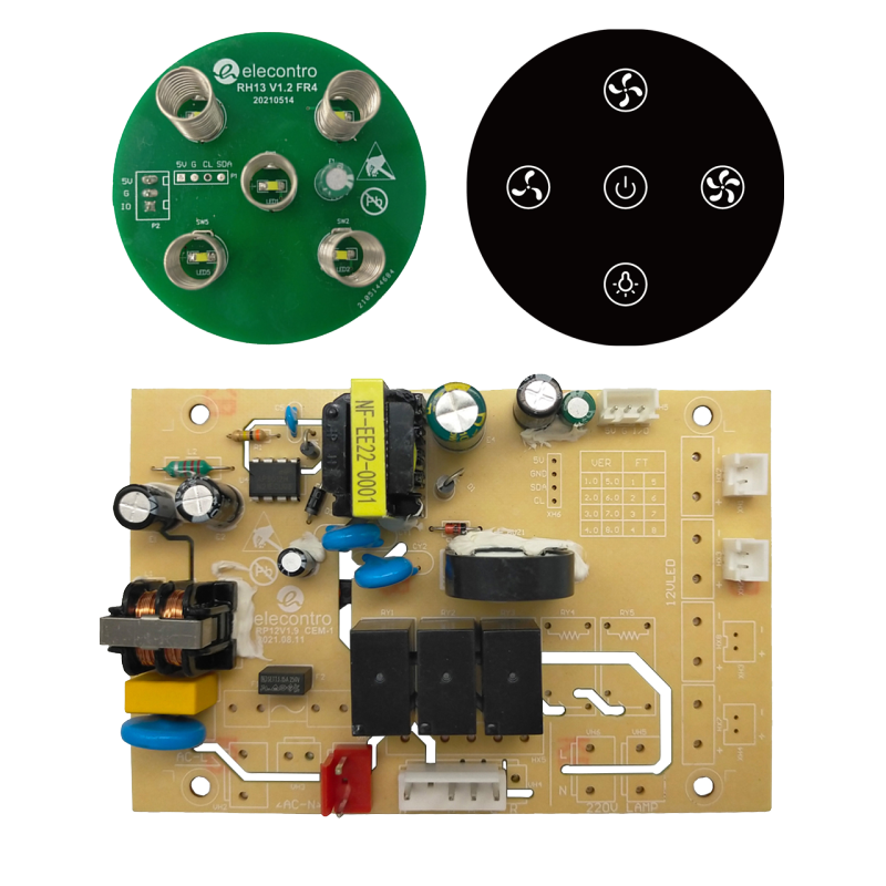 RH13 Range Hood Control Panel