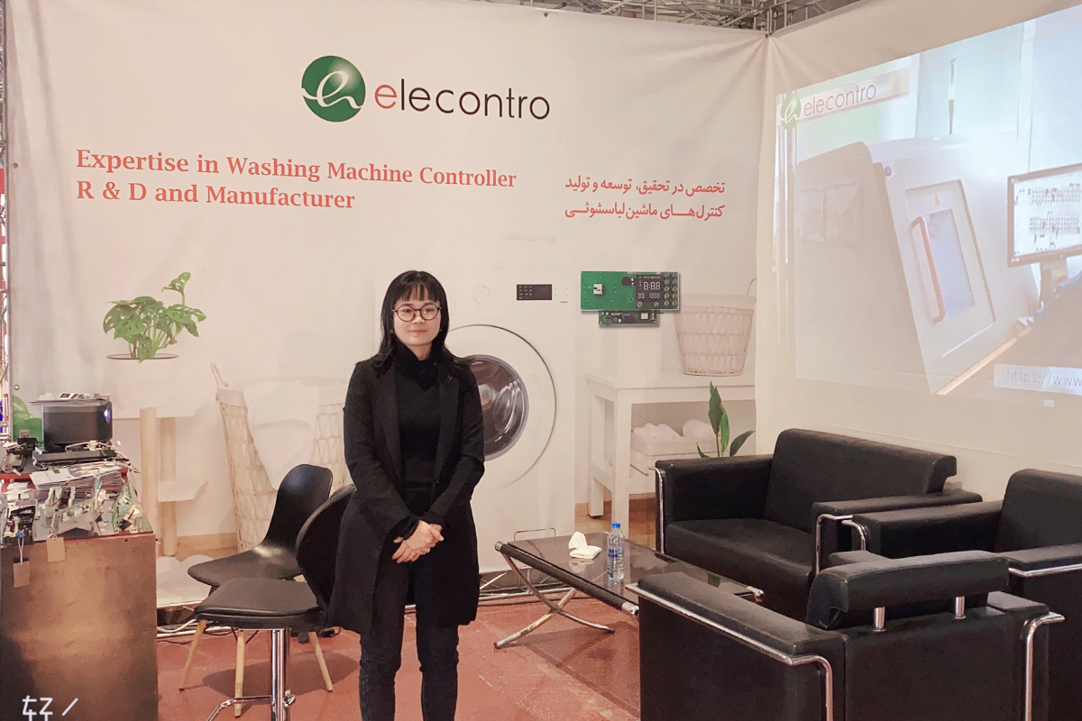 ISFAHAN EXHIBITION, Feb 15, 2023: Elecontro® presents its star product - the controller for home appliances