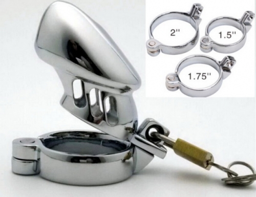 MOG Full set of chastity locks with three rings