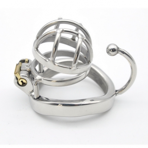 MOG New curved metal stainless steel chastity lock