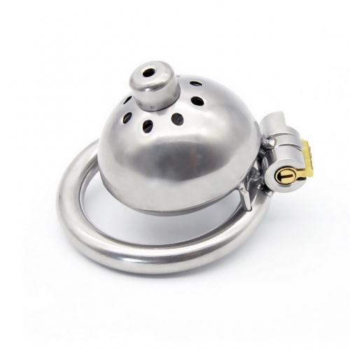 MOG New curved metal stainless steel chastity lock