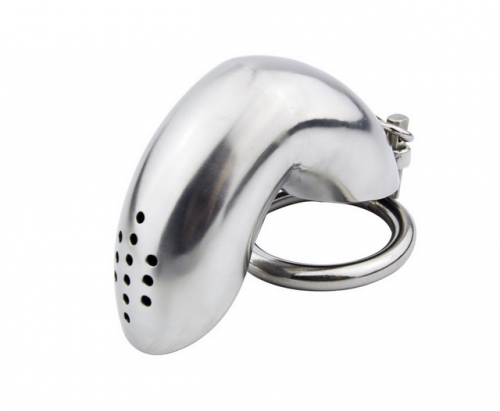 MOG New curved metal stainless steel chastity lock