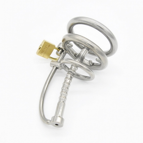 MOG Stainless steel decant urinary catheter penis lock