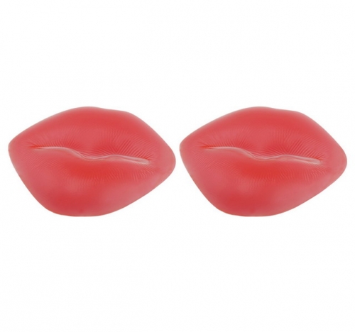 MOG Lip-shaped nipple stickers