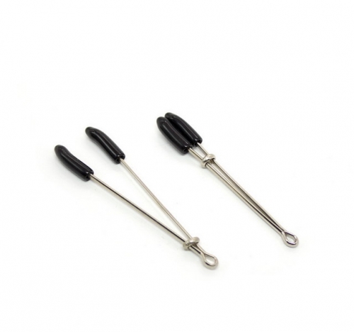 MOG Black needle type strong mimi nipple clip
