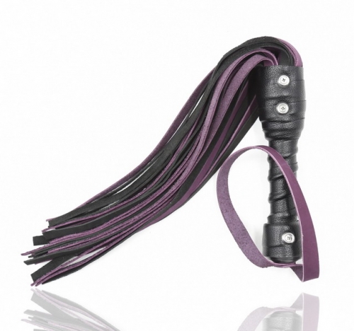 MOG Cowhide purple whip