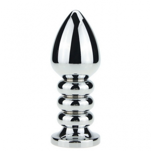 MOG Metal large thread bullet anal plug