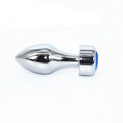 MOG New metal anal plug erotic anal plug silver