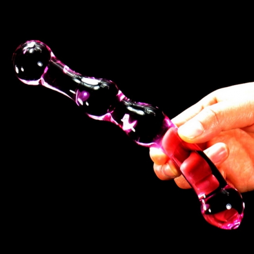 MOG Crystal glass female masturbation stick