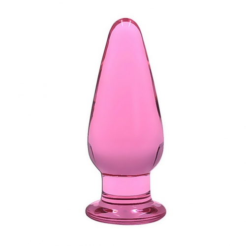 MOG Crystal glass G point anal plug