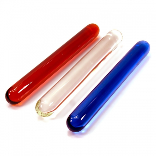 MOG Cylindrical crystal glass massage stick