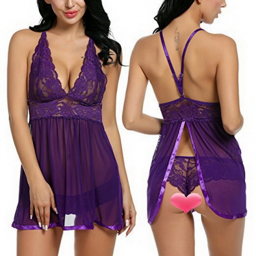 MOG Lace camisole sexy lingerie pajamas