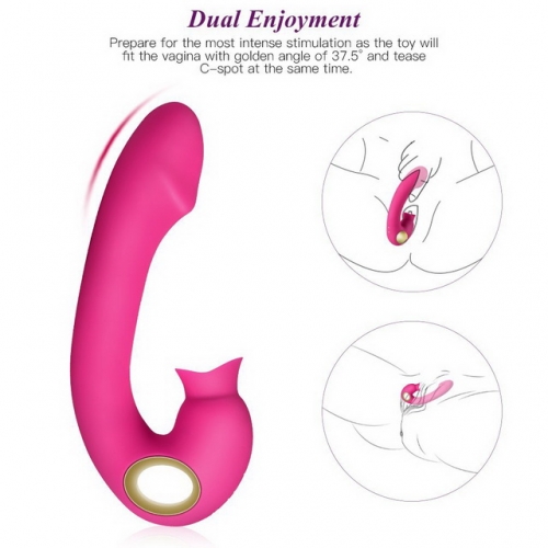 MOG Tongue licking vibrator electric tongue female masturbator adult sex toy