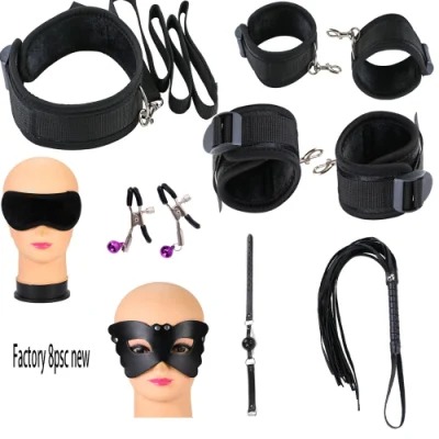 MOG  8-Piece Set Bundled and Bound Couple Flirting Sex Supplies