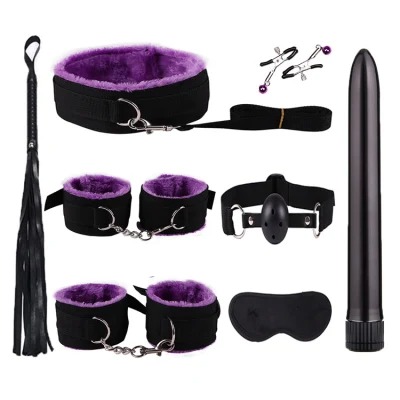 MOG 8-Piece Set of Alternative Adult Sm Bundled Bondage Sex Toys