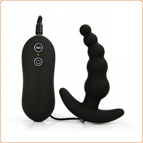 MOG Beads Style Vibrating Anal Plug MOG-ABD011