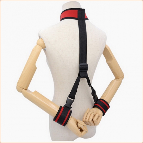 MOG Blindfold Neck Collar Revers Back Handcuffs MOG-BSM006
