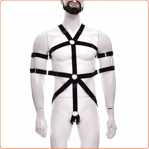 MOG Men's adjustable Body Harness MOG-LGM023