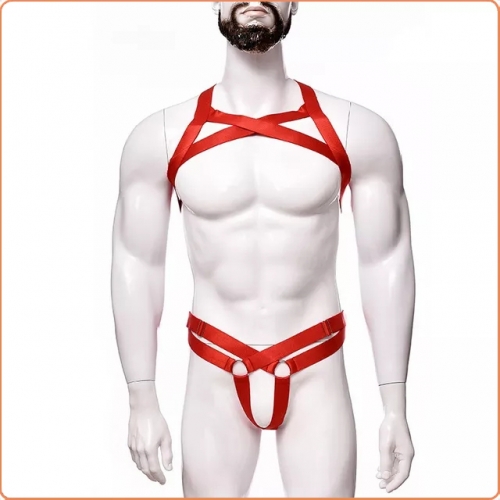 MOG Men's adjustable Body Harness MOG-LGM025